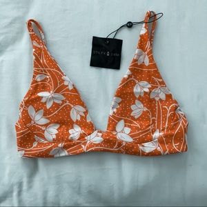 NEW w/ TAGS: STONE FOX SWIM “Ziggy” Top
